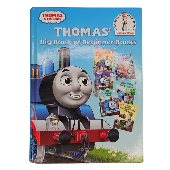 Thomas & Friends Big Book of Beginner Hardback Book Gift Stocking Stuffer - Picture 1 of 6